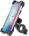 Happygetfit - Fiets Telefoonhouder, Universele Fiets Motorfiets Mobiele Telefoonhouder, Smartphonehouder Klem, 360 Graden Draaibaar, Voor Alle 3,5-6,5 Inch Mobiele Telefoons