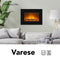 Xaralyn Varese - elektrische haard - wandhaard - met verwarmingsfunctie incl. afstandsbediening