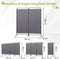 Angel Living Kamerscherm - 2 Panelen - 162x180cm - Opvouwbaar - Grijs