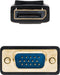 Nanocable 10.15.4402 - Adapter DisplayPort naar VGA - 2 m - Zwart