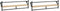 vidaXL - Wandschappen - met - stangen - 2 - st - 100x25x30 - cm - sonoma - eikenkleurig