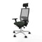 Bureaustoel met hoofdsteun Piqueras y Crespo 3D026N1 Zwart
