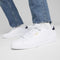 PUMA Smash 3.0 L - Unisex Sneakers - Gevoerde kraag - PUMA White-PUMA Navy-PUMA Gold