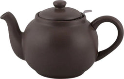 Plint Retro Theepot – 0,9 Liter inhoud – Inclusief Theezeef – Almost Black