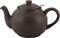 Plint Retro Theepot – 0,9 Liter inhoud – Inclusief Theezeef – Almost Black