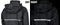 Ralka Regenpak - Waterdicht Ademend - Reflecterend - Zwart - XL