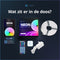 LIDEKA - LED Strip 3 Meter - NEON RGBIC met Afstandsbediening - IP68 - Gaming Lichtstrip met App