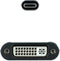 Nanocable 10.16.4103-G - Adapter USB C naar DVI - 15 cm - Grijs