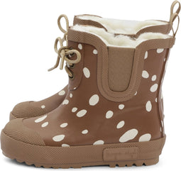 Konges Sløjd - Thermo Boots Print - Laarzen - Botten - Deer Brown - Regenlaarzen - Maat 27