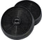 ETNA REC10 - Afzuigkapfilter - Koolstoffilter 150 x 150 x 34 mm - Zwart (2 stuks)
