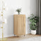 vidaXL - Dressoir - 34,5x34x90 - cm - bewerkt - hout - sonoma - eiken
