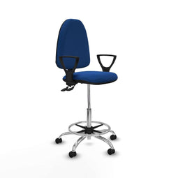 Piqueras y Crespo BFN05RF - Bureaustoel - Hoogteverstelbaar - Blauw