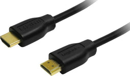 LogiLink CH0035 - HDMI-HDMI 1.4 met Ethernet 1m - 4K@30Hz - Zwart