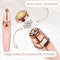 Sansbeauté® 2 in 1 - Wenkbrauw Trimmer - Pijnloze Gezichtsontharing - Pink Edition