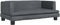 vidaXL - Hondenmand - 80x45x30 - cm - fluweel - donkergrijs