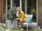 Capi Europe - Bloempot vierkant Row NL - 30x30 - Ivoor - Opening Ø24 - Bloempot voor binnen en buiten - Levenslang garantie - Breukbestendig - 100% Recyclebaar - CO2 Neutraal geproduceerd - KRWI902