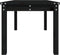 vidaXL Tuintafel 82,5x50,5x45 cm massief grenenhout zwart