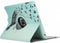 Tablet Hoes Geschikt voor iPad 2 (2011) 9.7 inch /iPad 3 (2012) 9.7 inch / iPad 4 (2012) 9.7 inch - 360° Draaibare Design Bookcase - Meerkleurig /Dare To Dream