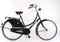 Aldo 28 inch omafiets basic 50cm zwart rvs velg