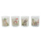 Kaars DKD Home Decor Wit 5 x 5 x 6 cm (4 Stuks)