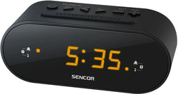 Sencor SRC 1100 - FM-Radio Wekker - LED Scherm 1,52 cm - Zwart