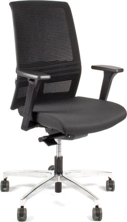 Linea Omnia 01 - Bureaustoel - Ergonomisch EN1335 - Multi verstelbaar- Zwart