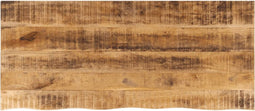 vidaXL - Tafelblad - met - natuurlijke - rand - 140x60x3,8 - cm - massief - mangohout