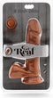 Dual Density Dildo 8inch Balls