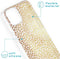 iMoshion Hoesje Geschikt voor iPhone 13 Hoesje Siliconen - iMoshion Design hoesje - Goud / Transparant / Allover de luxe