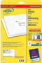 Avery J8160-25 - Adreslabels - Inkjetetiket 63x38mm - Wit (25 vel)