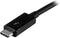Startech.com TBLT3MM2M - Thunderbolt 3 USB-C kabel 20Gbps - 4K 60Hz video zwart
