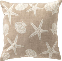 Dutch Decor ORLI - Kussenhoes 45x45 cm - Pumice Stone - beige - met rits - zonder binnenkussen