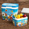 Draagbare harde koelbox Aktive 5 L 28 x 19 x 21 cm Blauw (6 Stuks)