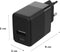 imoshion USB C / USB A Adapter 20W - Oplader - Snellader - USB C Lader - Universeel - Zwart