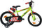 Dino Sfera - Kinderfiets 12 Inch - van 2-4 Jaar - met Zijwieltjes - Jongensfiets Lichtgroen