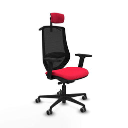Bureaustoel Piqueras y Crespo D036G2H Rood