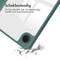 imoshion Tablet Hoes - Geschikt voor Samsung Galaxy Tab A9 8.7 inch - Trifold Hardcase Bookcase - Groen
