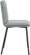 vidaXL - Eetkamerstoelen - 2 - st - fluweel - lichtgrijs
