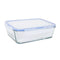 Hermetische Lunchtrommel LAV Grijs Transparant 1,9 L (8 Stuks)