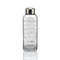Waterfles Versa Transparant Glas Aluminium 1 L 8,2 x 23,5 x 8,2 cm
