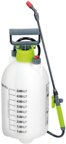 Dunlop Drukspuit 5 Liter - Handmatige Druksproeier - Ergonomische Pomphendel - Verstelbare Sproeikop
