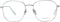 Sandro SD4017 52920 bril zonder sterke - Dames - Zilverkleurig