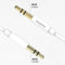 imoshion AUX Kabel - 1 meter - 3.5mm Jack Audio kabel - Male to Male - Wit