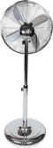 Trebs 99385 - Statiefventilator - 3 snelheden - 40 cm - Chroom