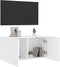 vidaXL - Tv-meubel - wandgemonteerd - 80x30x41 - cm - wit