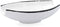 Kom Ariane Vital Filo Wit Zwart Keramisch 19 x 13,5 cm (8 Stuks)