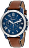 Fossil Grant FS5151 - Herenhorloge - 44 mm - Blauw (4053858602526)