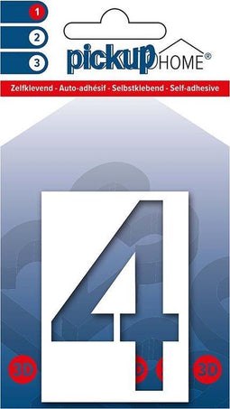 Pickup 3D Home zelfklevend Milan 60 wit 4 - diapositief