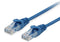Equip Patchkabel (Cat6 U/UTP 2xRJ45 ECO Polybag 7,50 m) blauw