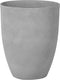 CROTON - Bloempot set van 2 - Lichtgrijs - 43 cm - Stenenmix